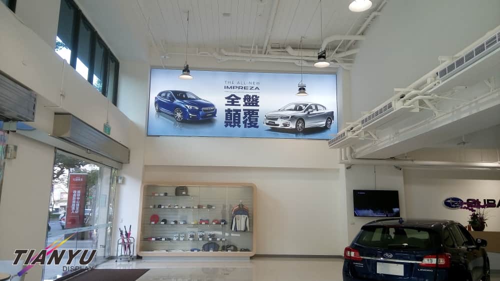 2017 SUBARU卡布led燈箱