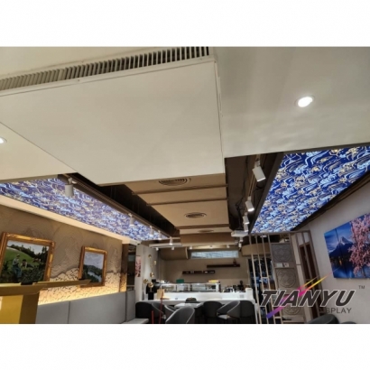 日本料理餐廳天花板軟膜燈箱-1.jpg
