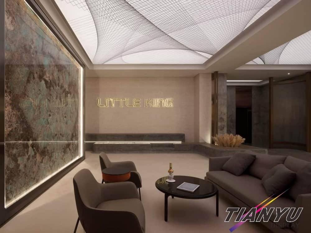 LED天花板卡布燈箱-軟膜燈箱客戶見證 Soft film light box,LED fabric light box-3