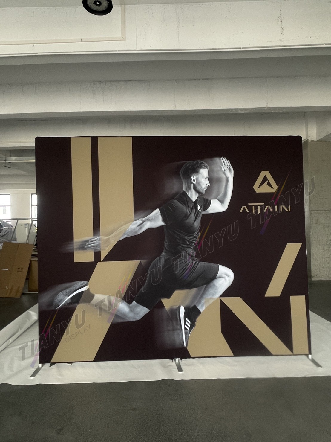 快幕秀展覽牆 Portable Exhibition Booth Background 