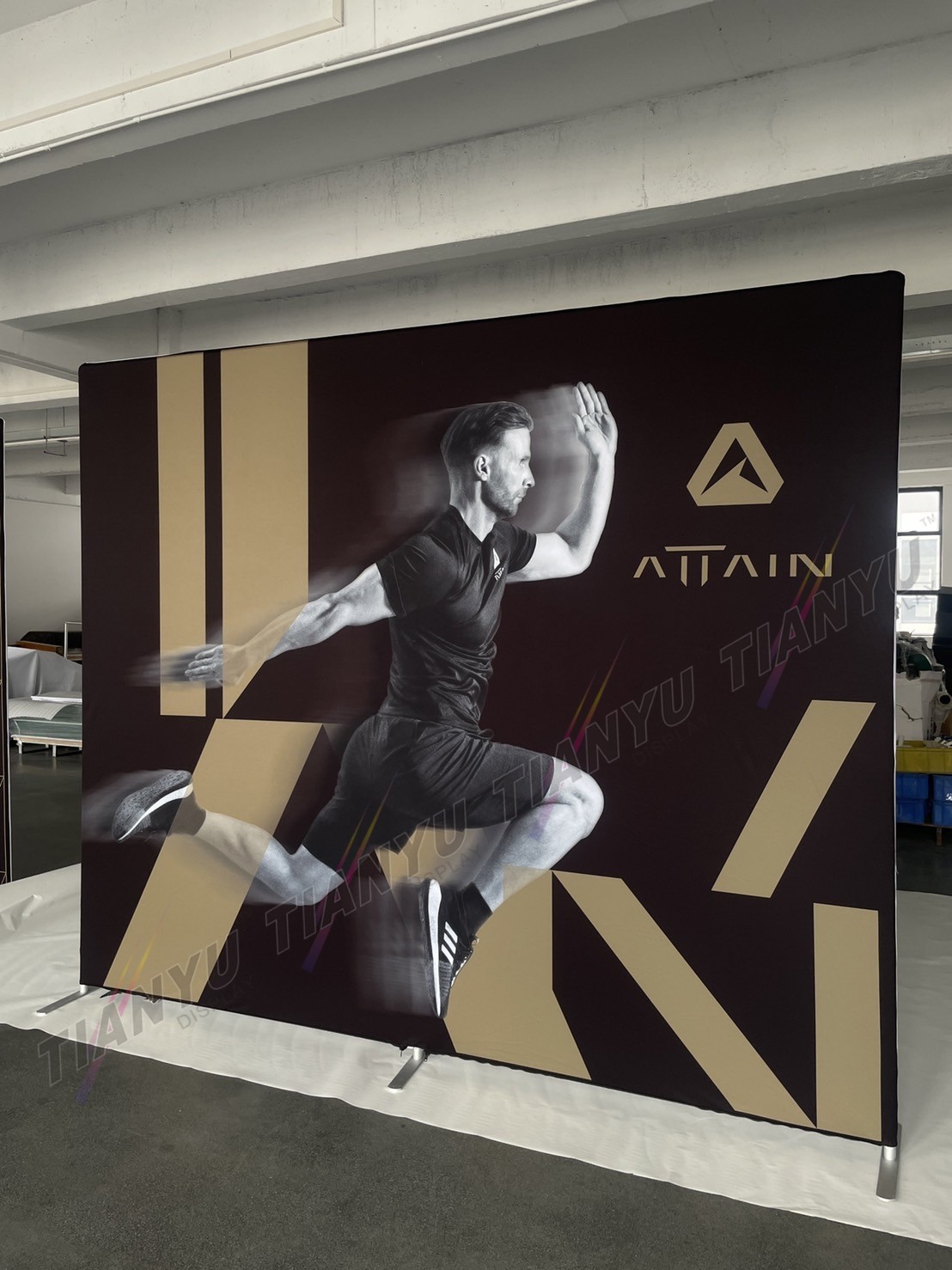 快幕秀展覽牆 Portable Exhibition Booth Background 