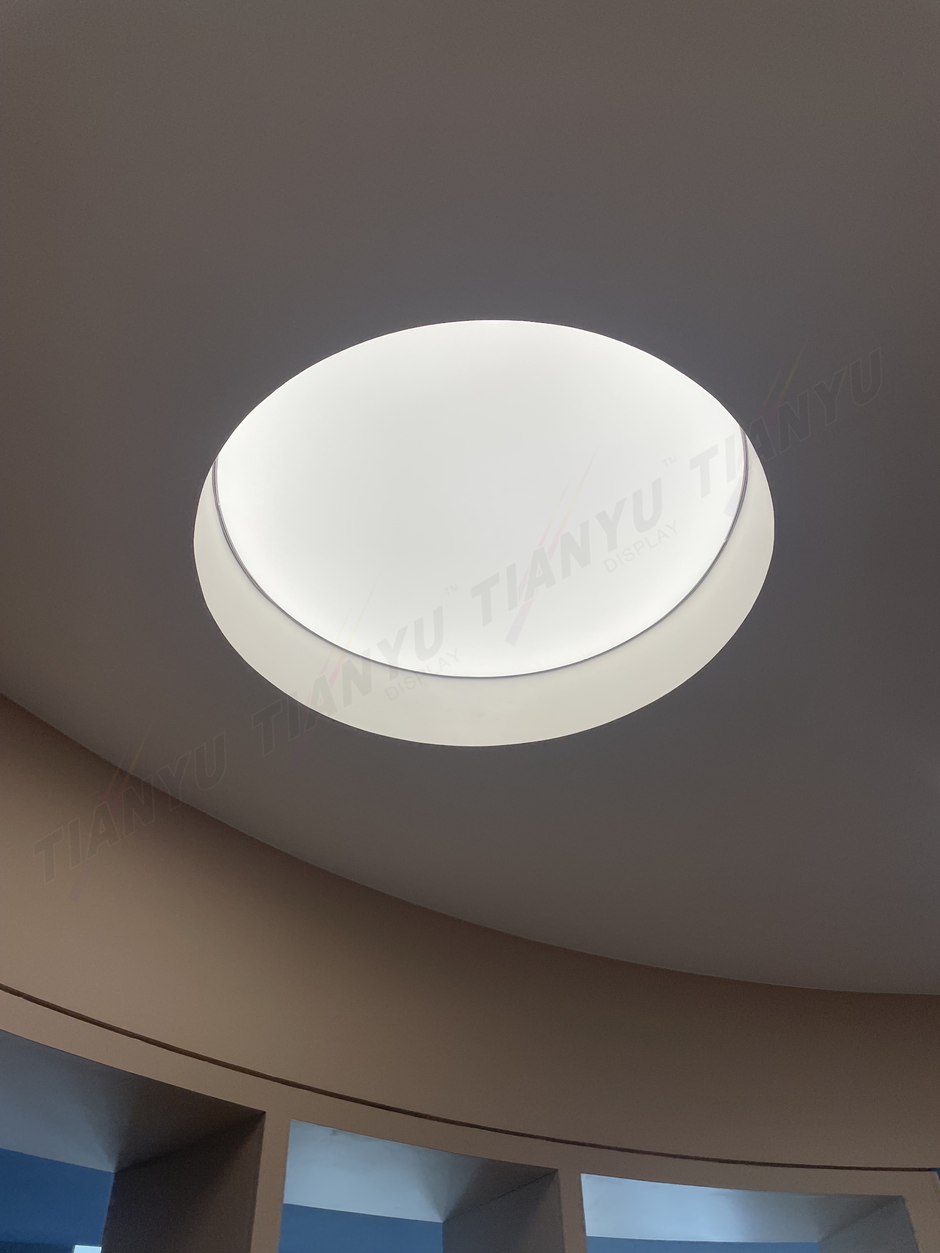 LED天花板卡布燈箱-軟膜燈箱客戶見證 Soft film light box,LED fabric light box