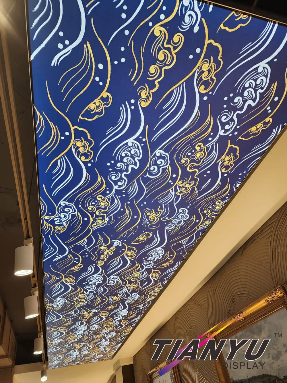 LED天花板卡布燈箱-軟膜燈箱客戶見證 Soft film light box,LED fabric light box-4