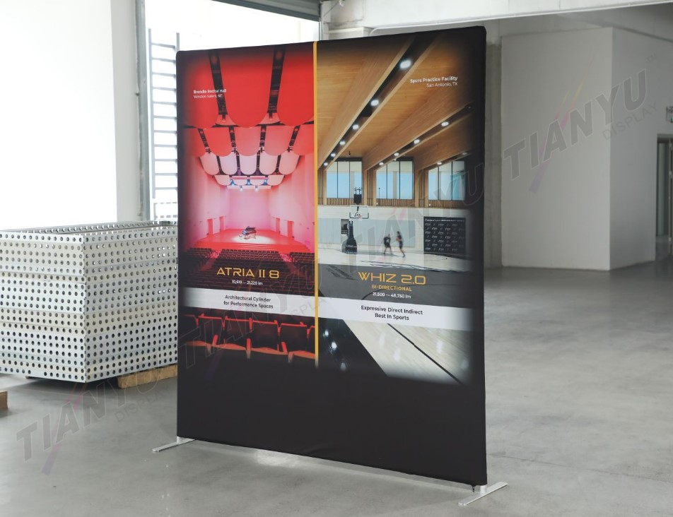 快幕秀展覽牆 Portable Exhibition Booth Background 