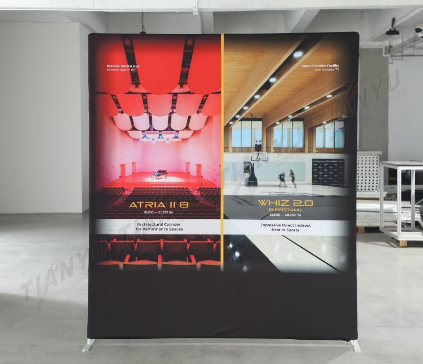 快幕秀展覽牆 Portable Exhibition Booth Background 