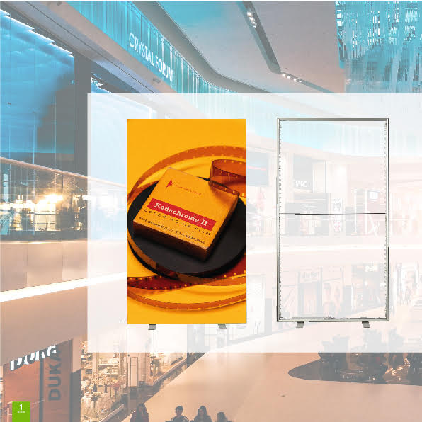 攜帶式卡布燈箱 (雙面) LED fabric lightbox-4
