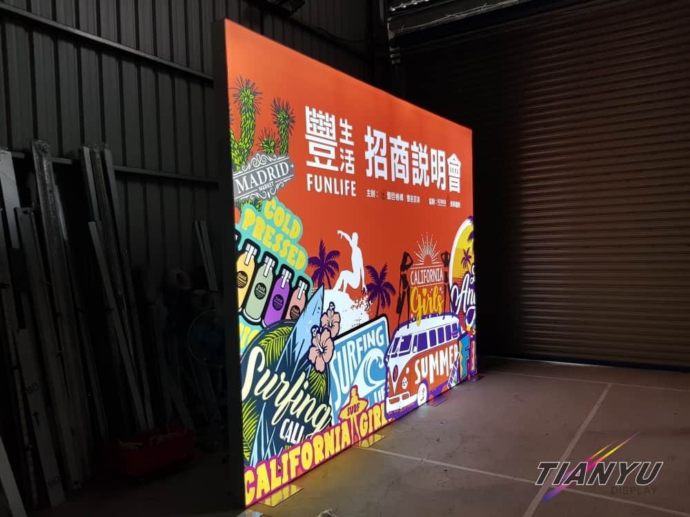 LED卡布燈箱軟膜燈箱 Soft film light box,LED fabric light box,SEG fabric light box,SED display