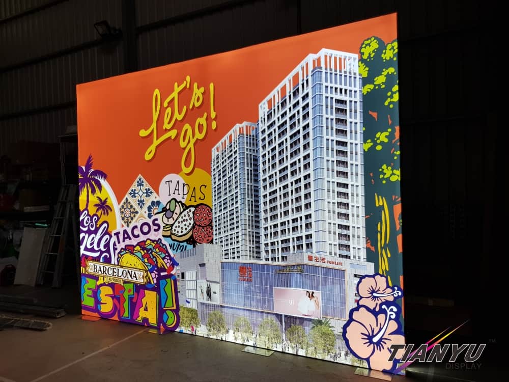 LED卡布燈箱軟膜燈箱 Soft film light box,LED fabric light box,SEG fabric light box,SED display