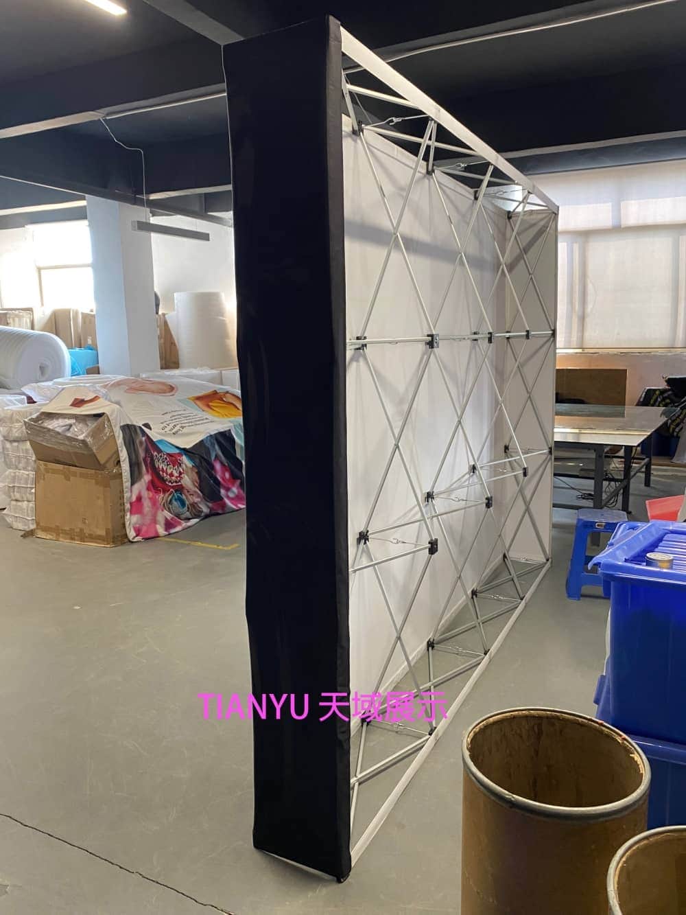 布拉網(易拉網)展架 Portable Exhibition Booth Background-3