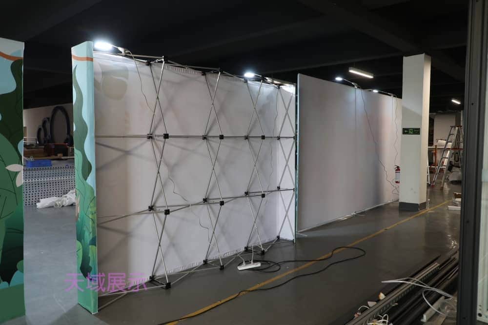 布拉網(易拉網)展架 Portable Exhibition Booth Background-2
