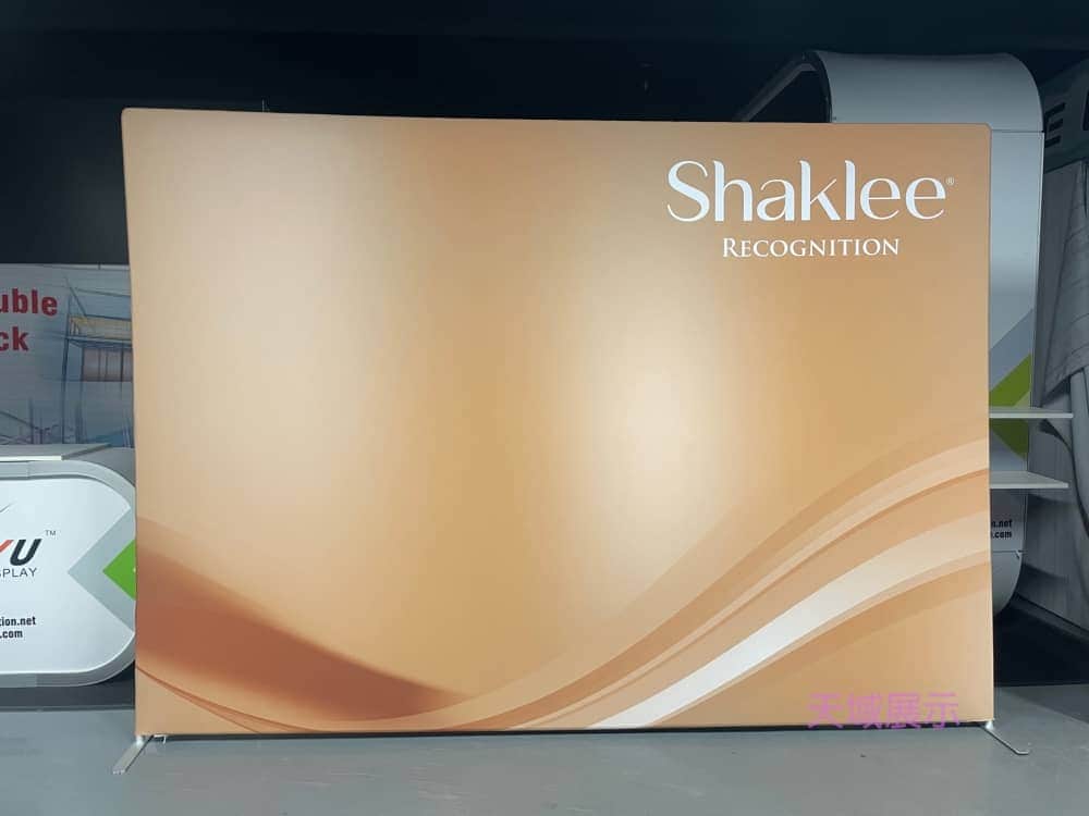 快幕秀展覽牆 Portable Exhibition Booth Background 直角款式