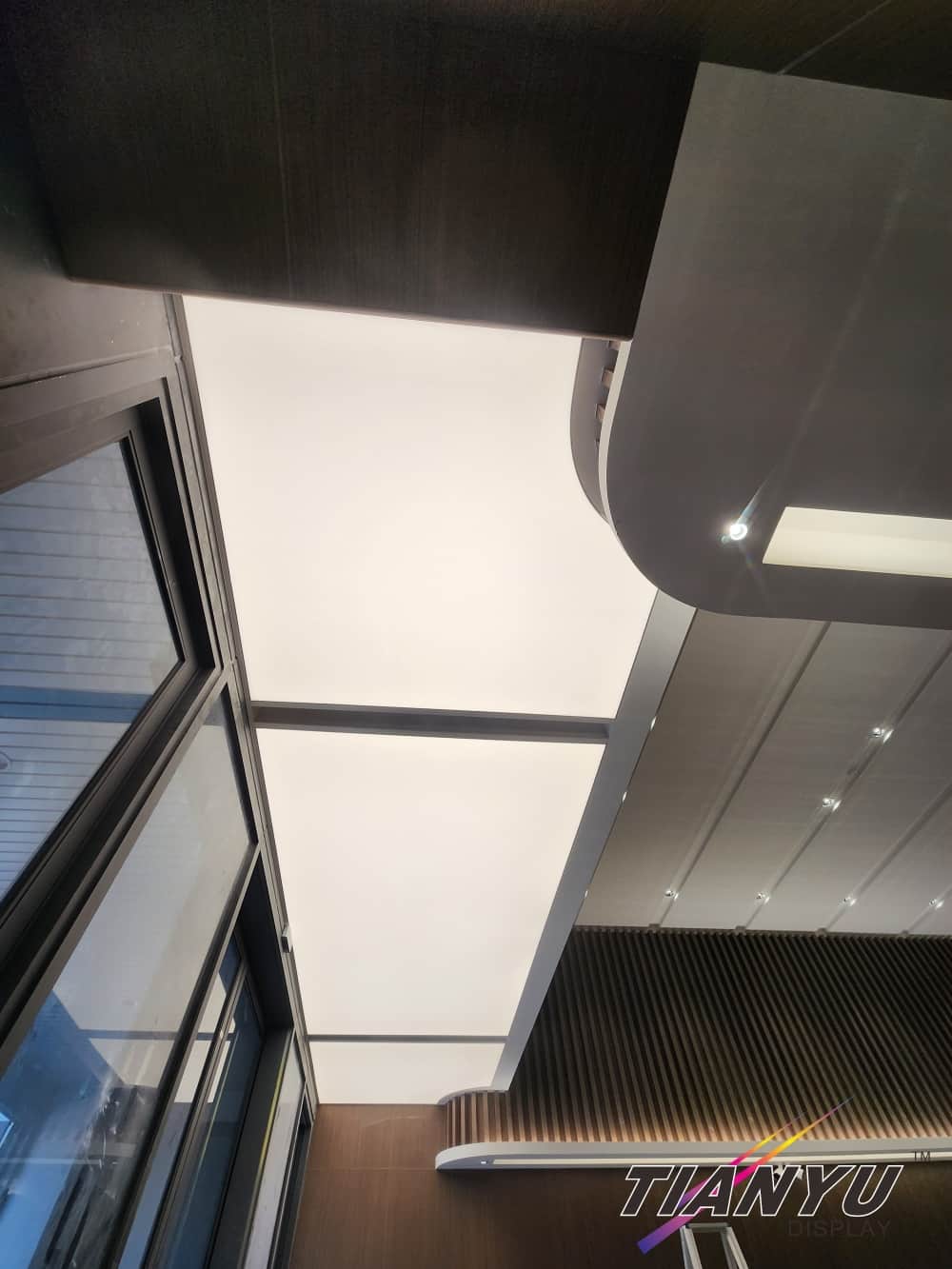 LED天花板卡布燈箱-軟膜燈箱客戶見證 Soft film light box,LED fabric light box-3