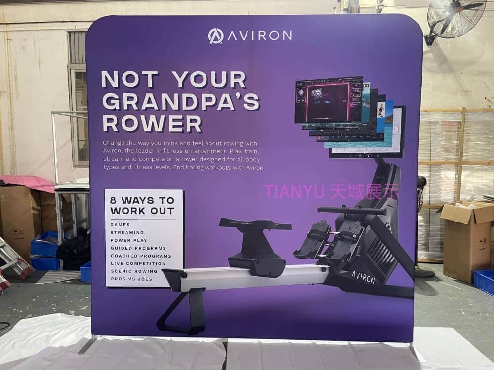 快幕秀展覽牆 Portable Exhibition Booth Background