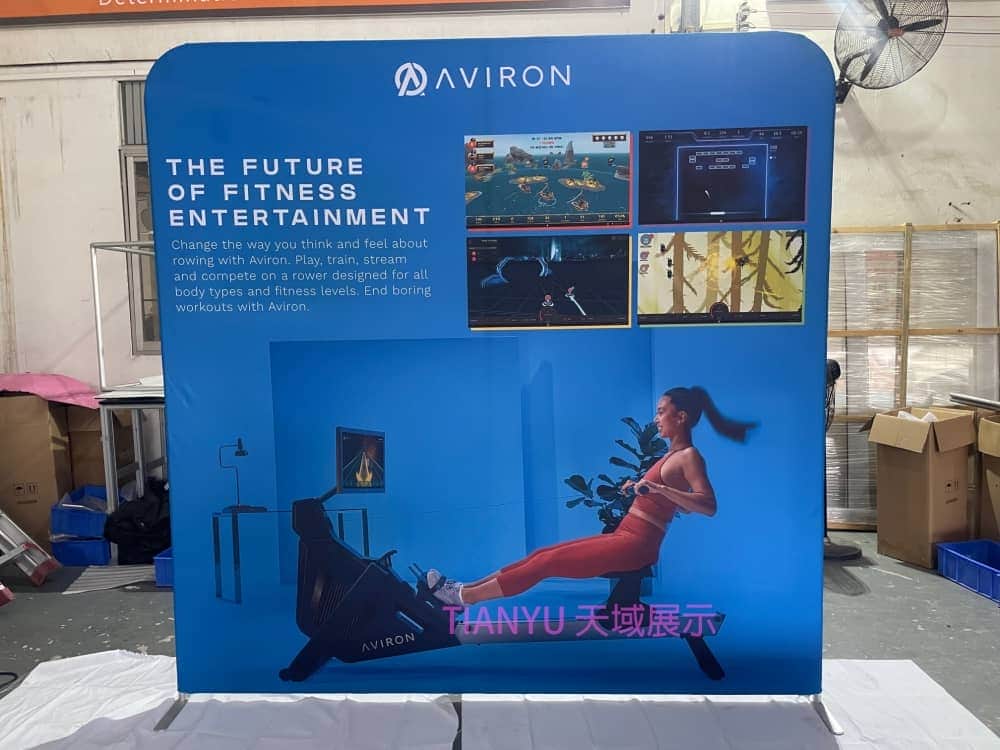 快幕秀展覽牆 Portable Exhibition Booth Background