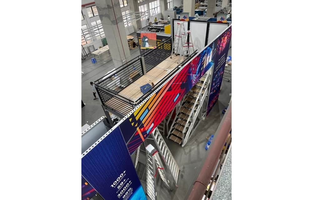 雙層鋁架展位 Double deck