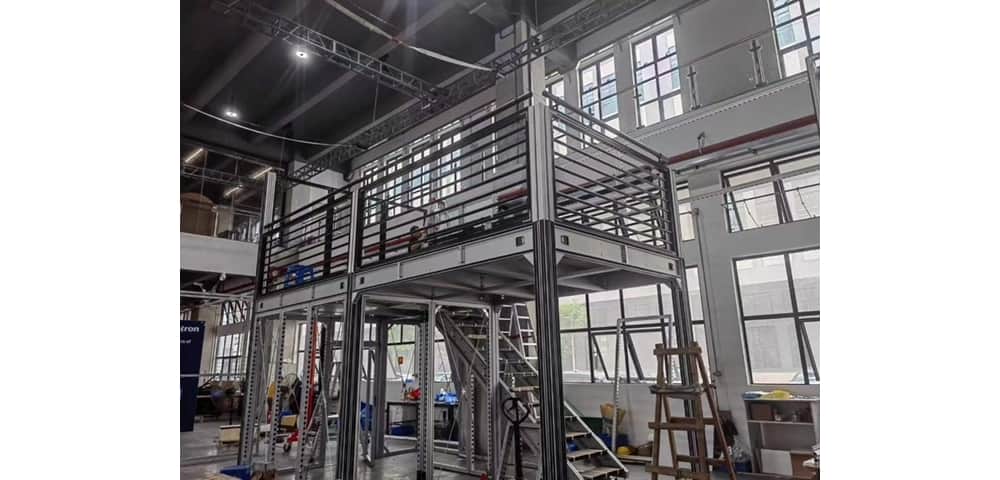 雙層鋁架展位 Double deck