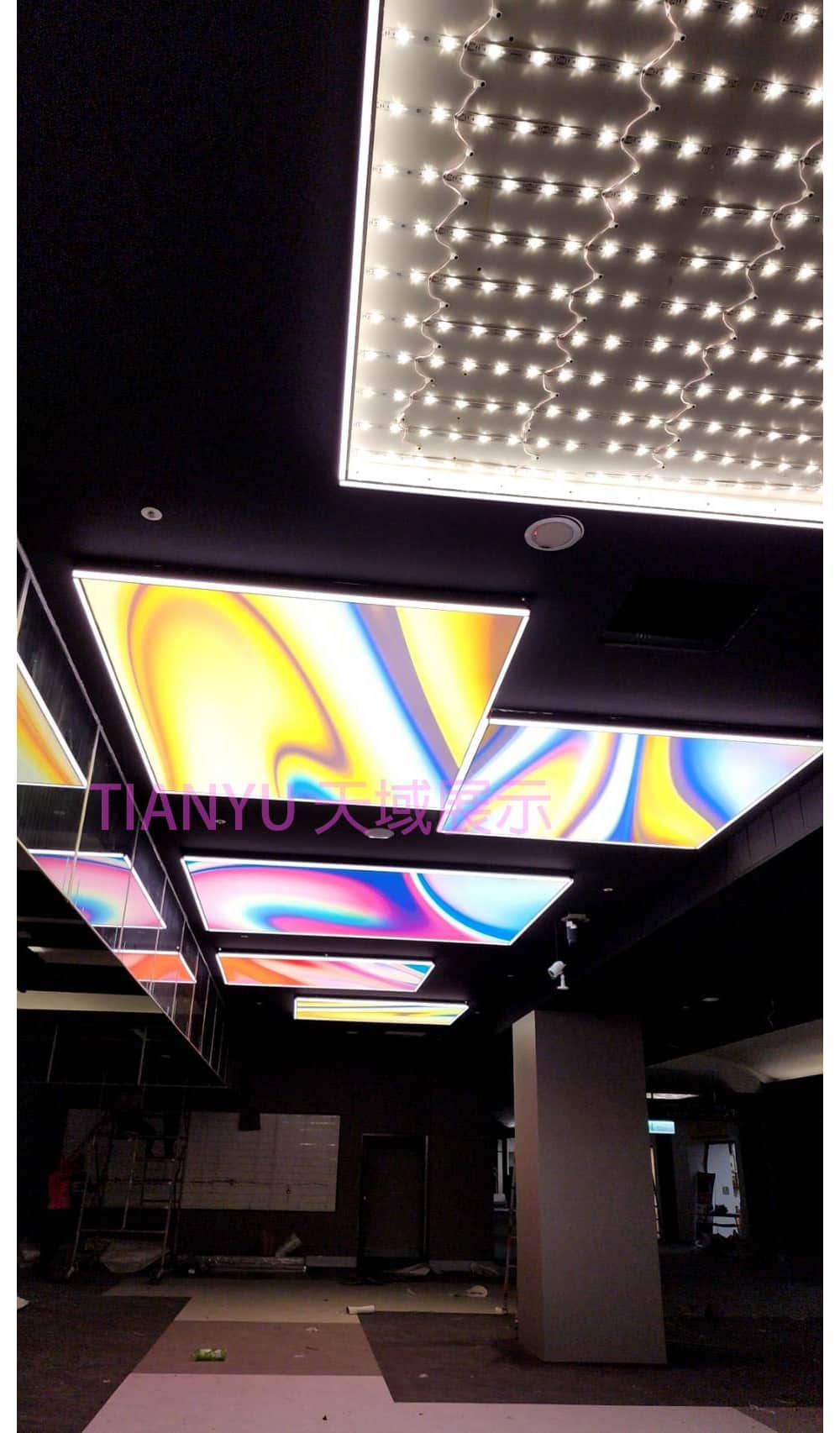 LED天花板卡布燈箱-軟膜燈箱客戶見證 Soft film light box,LED fabric light box-5