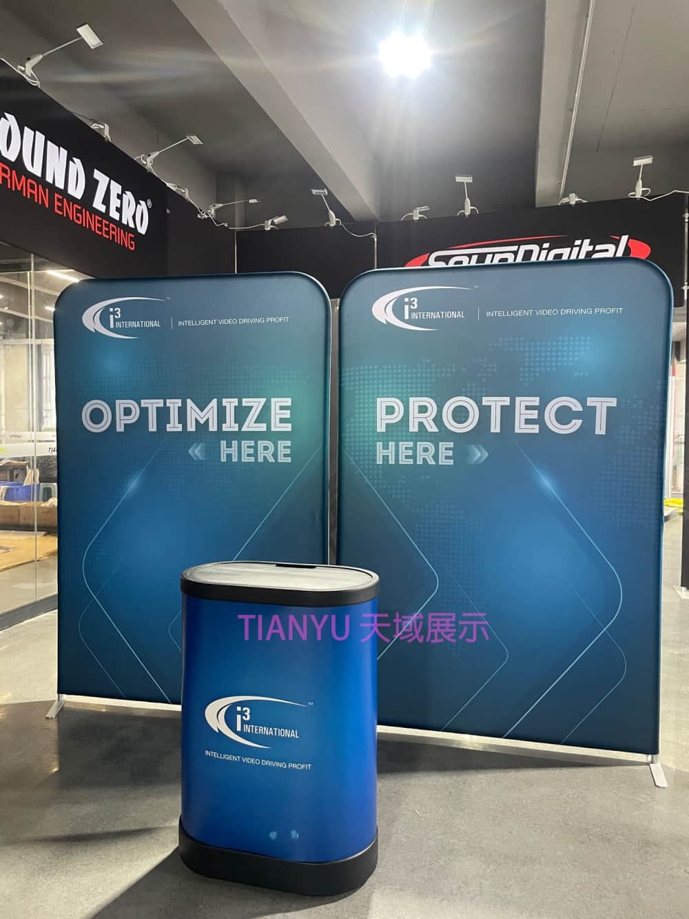 快幕秀展覽牆 Portable Exhibition Booth Background