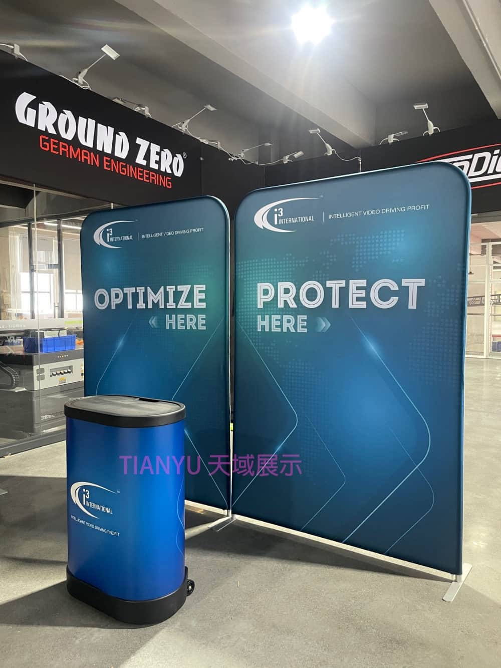 快幕秀展覽牆 Portable Exhibition Booth Background