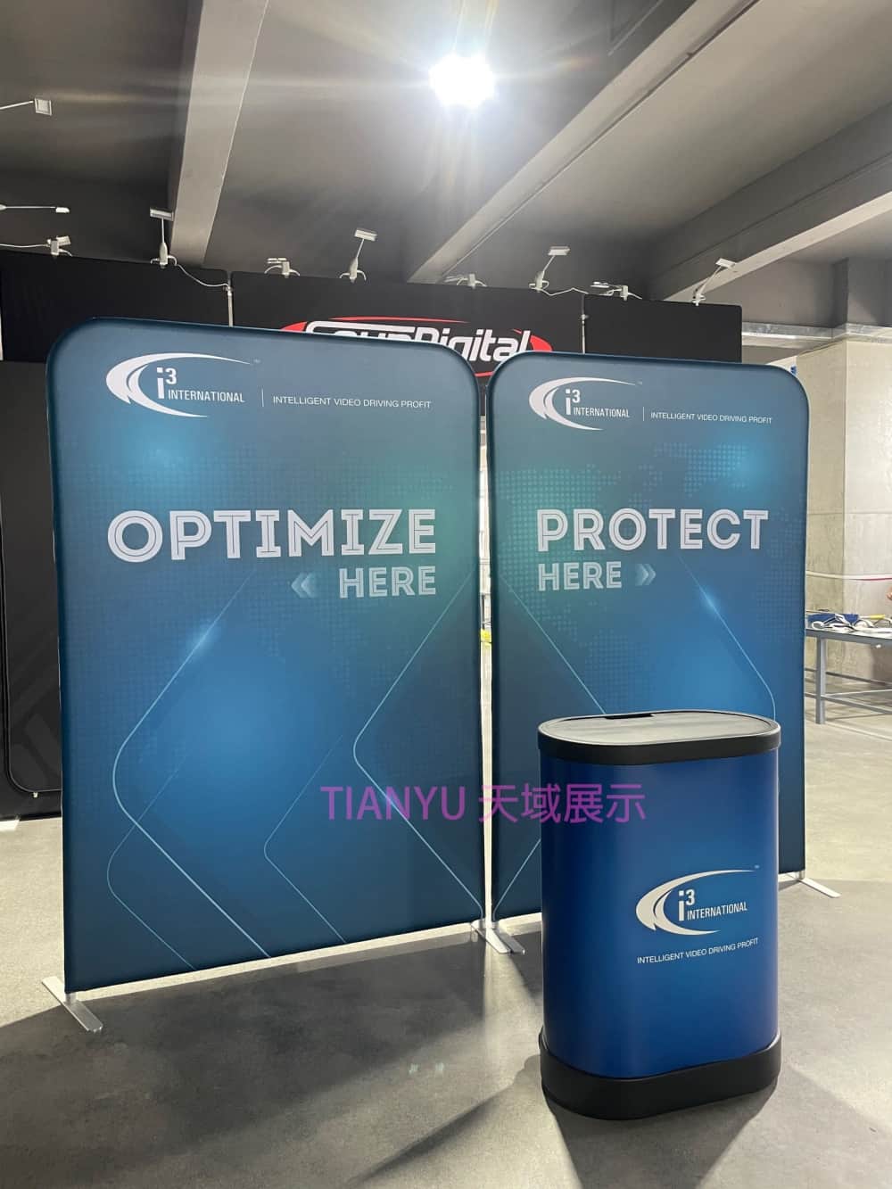 快幕秀展覽牆 Portable Exhibition Booth Background