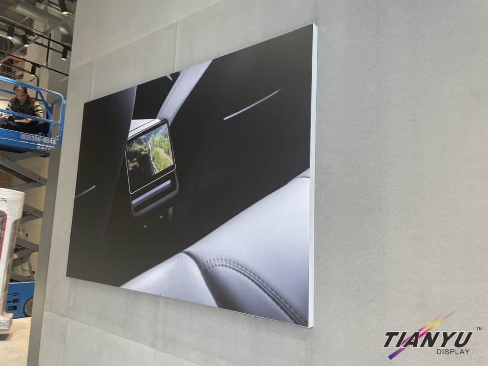 TESLR特斯拉卡布燈箱畫框