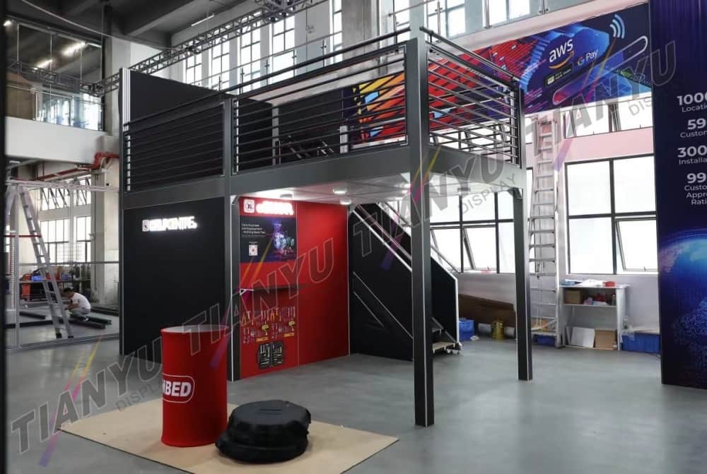 雙層鋁架展位 Double deck