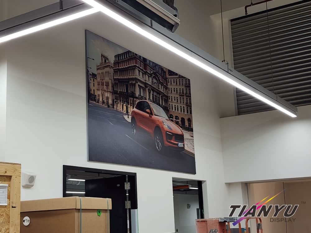 PORSCHE 保時捷 卡布燈箱畫框