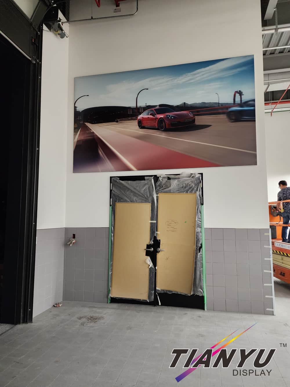 PORSCHE 保時捷 卡布燈箱畫框