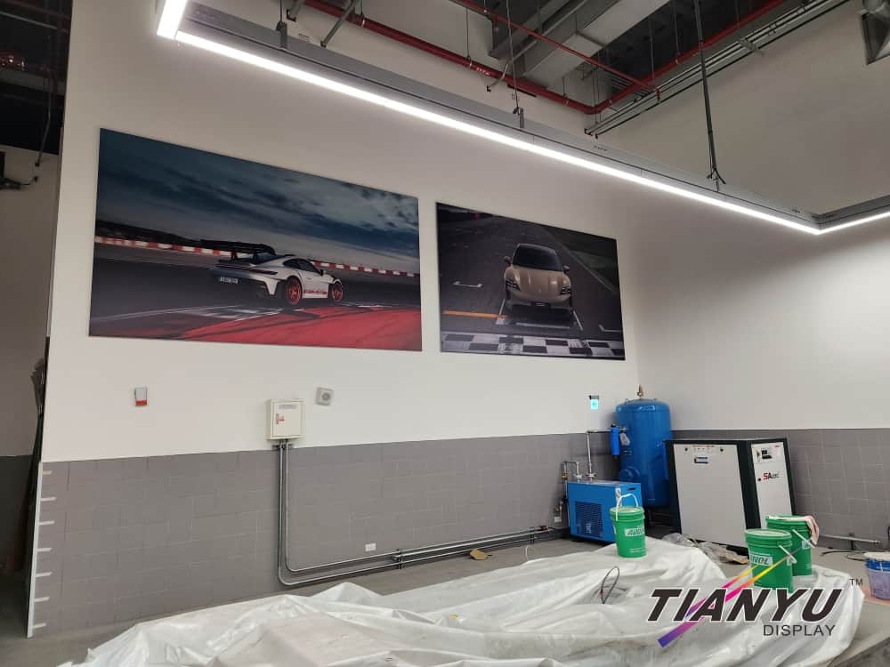 PORSCHE 保時捷 卡布燈箱畫框