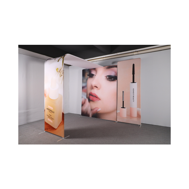 快幕秀展位展架系統Portable folding Exhibition Booth Background1