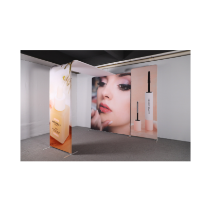 快幕秀展位展架系統Portable folding Exhibition Booth Background1